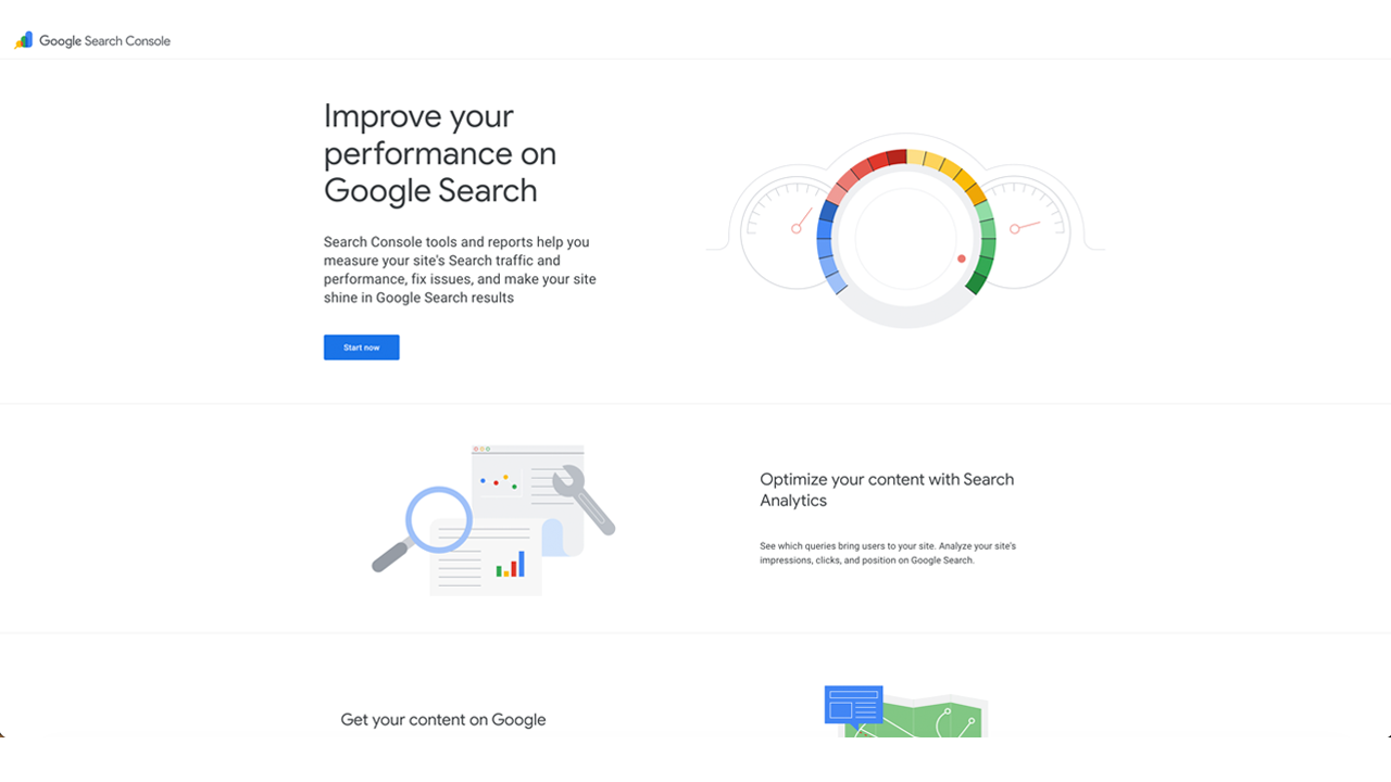 Google Search Console website preview